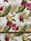 1 Yard Hibiscus Banana Leaf Upholstery Fabric 100% Cotton, 56-58 Inches Wide